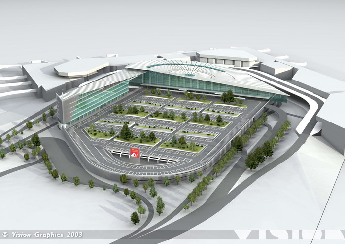 Ferihegy 2 - Multifunkcionális parkolóház pályázat