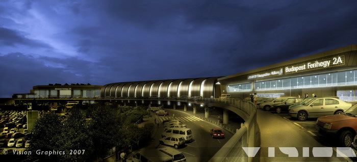 Ferihegy 2 - tetőváltozat