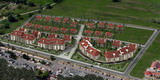 3D rendering in aerial photo